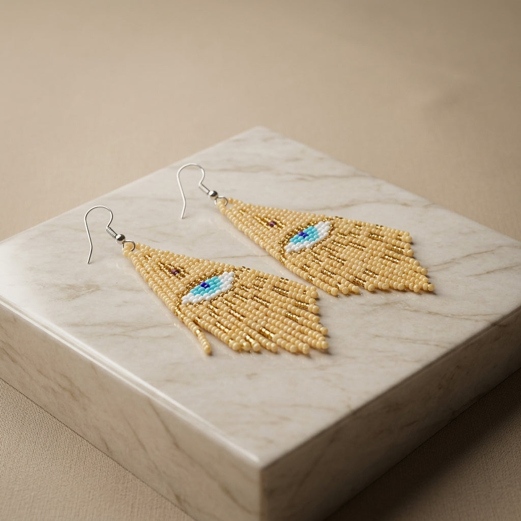 Turkish Evil Eye Earrings