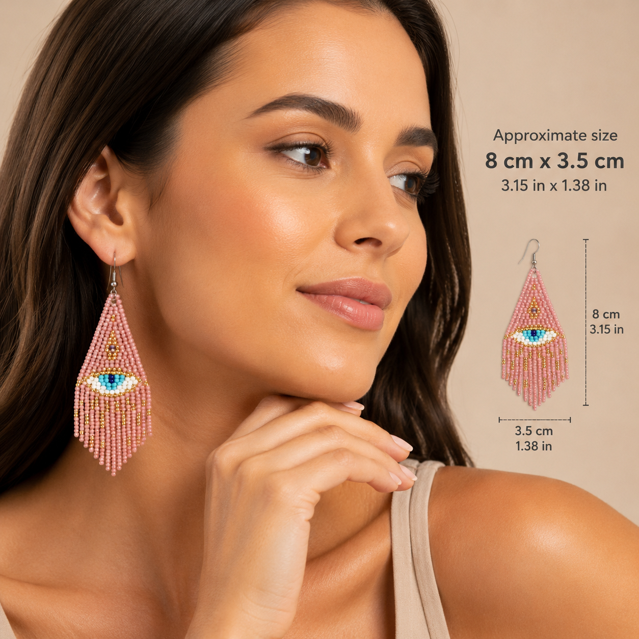 Turkish Evil Eye Earrings