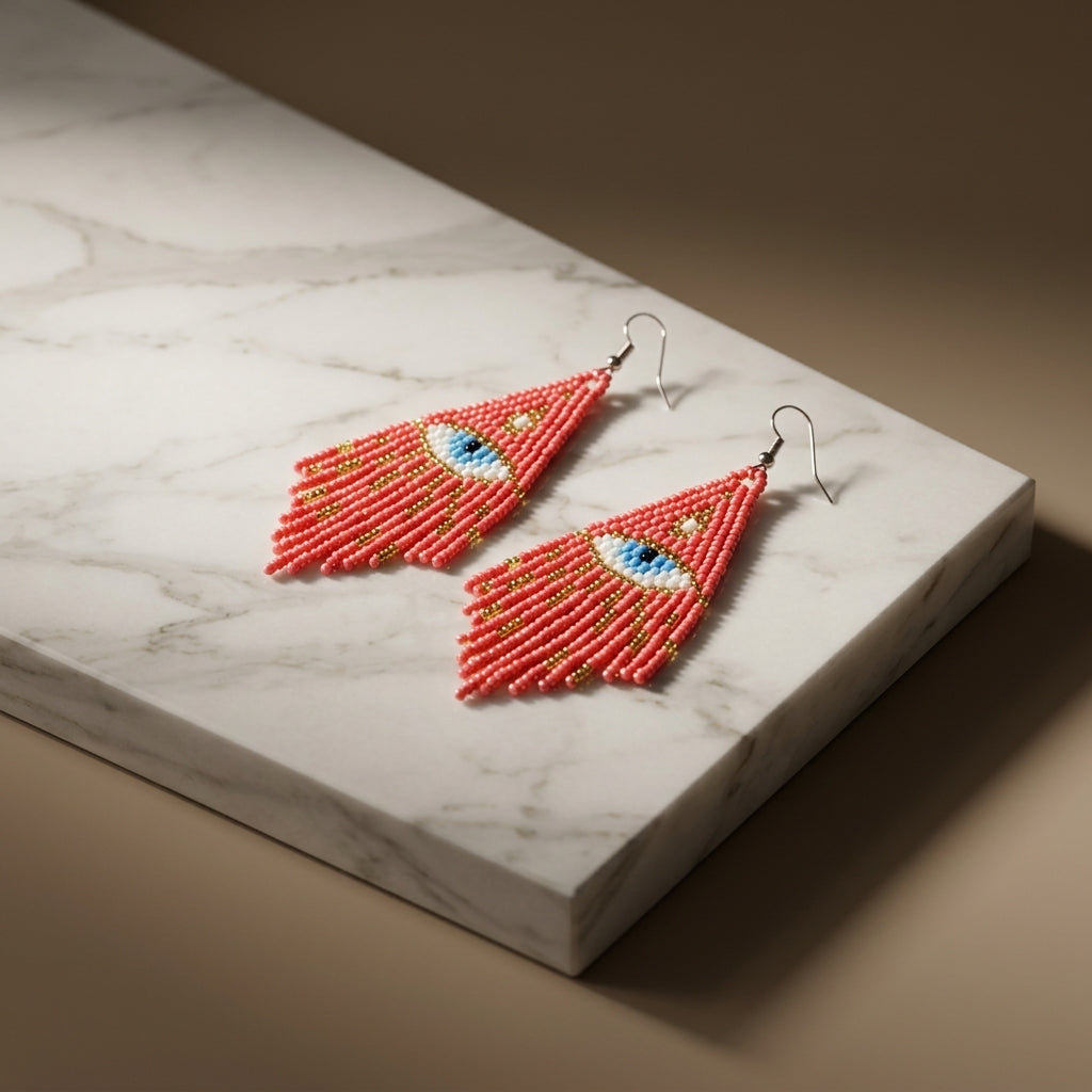 Turkish Evil Eye Earrings