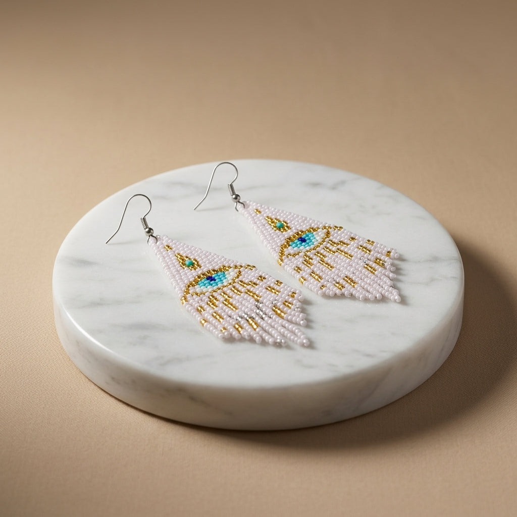 Turkish Evil Eye Earrings