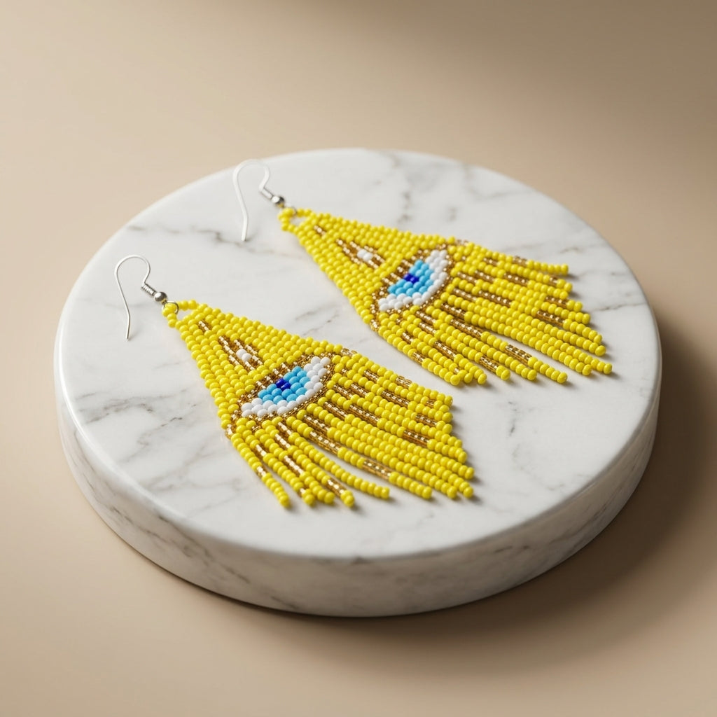 Turkish Evil Eye Earrings