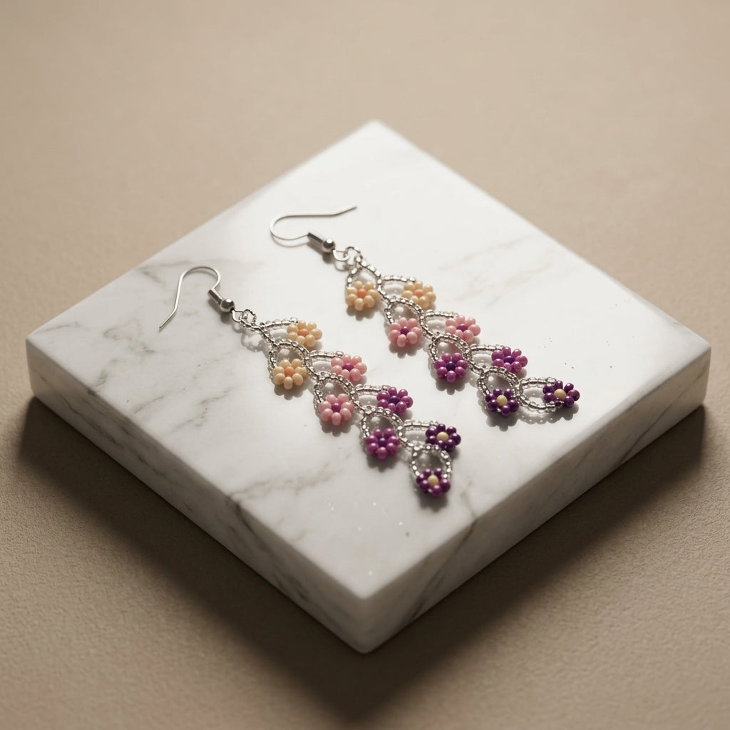 Flower Blossom Earrings