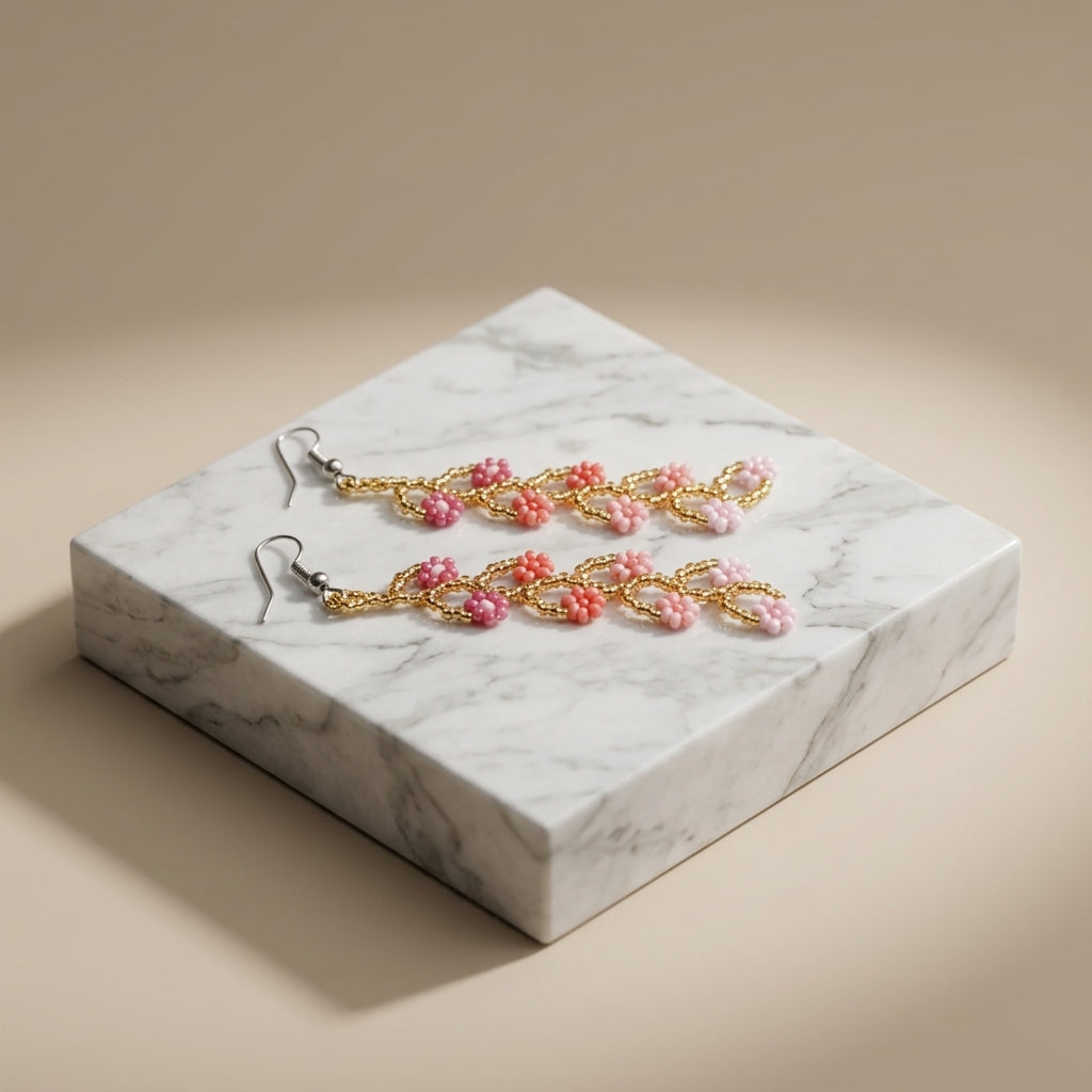 Flower Blossom Earrings