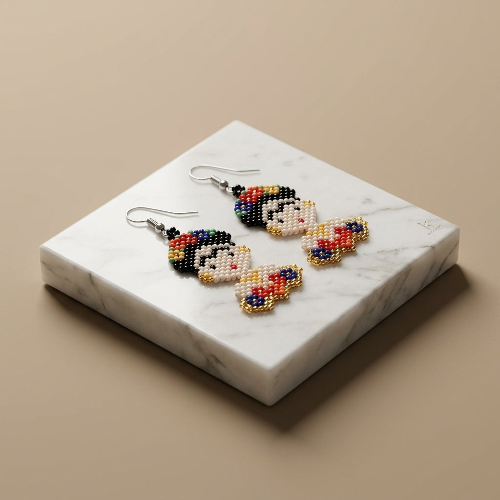 Frida-Inspired Earrings