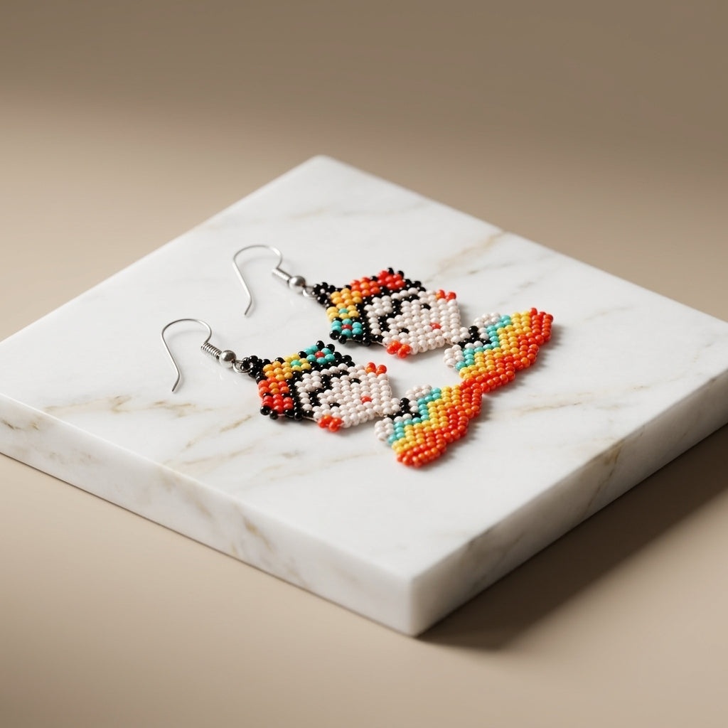 Frida-Inspired Earrings