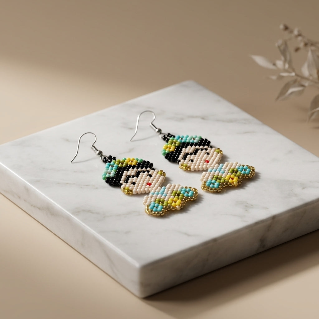 Frida-Inspired Earrings