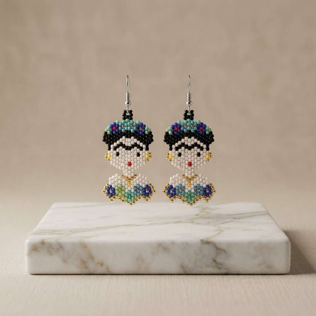 Frida-Inspired Earrings