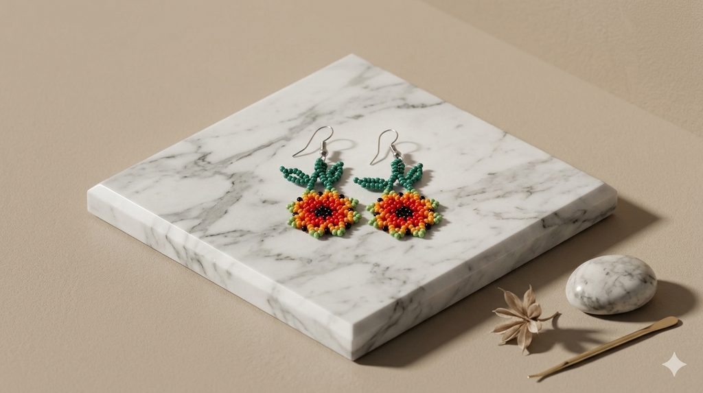 Sunflower Earrings