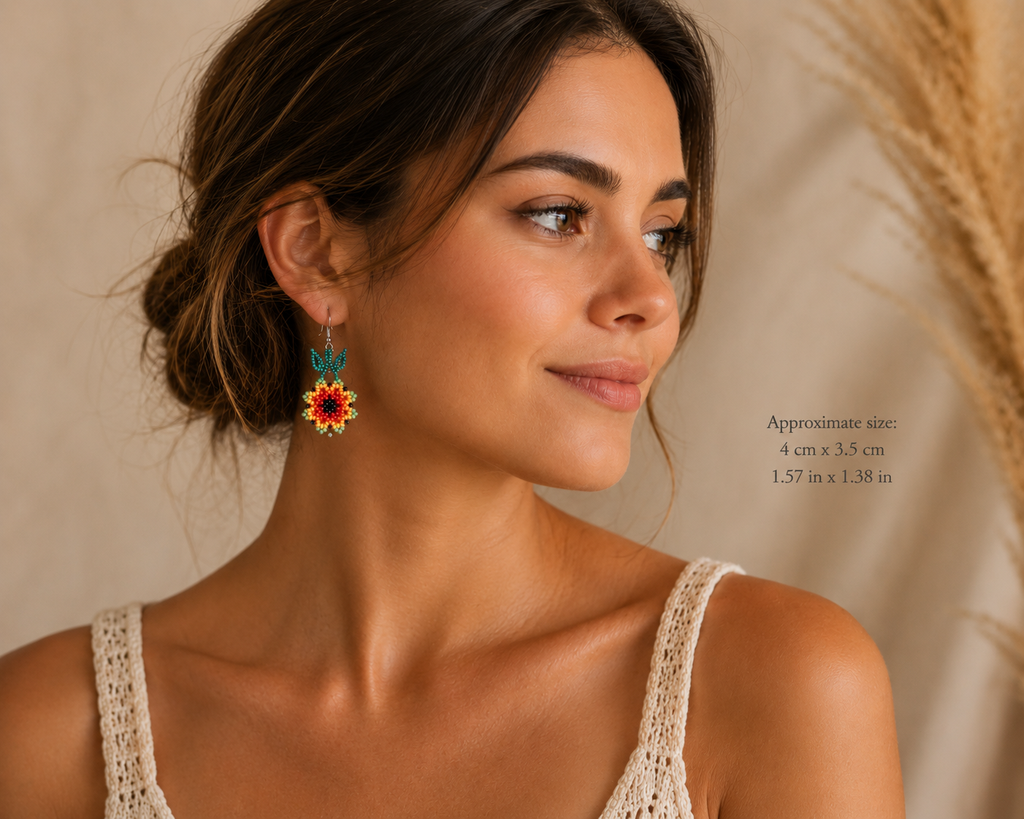 Sunflower Earrings