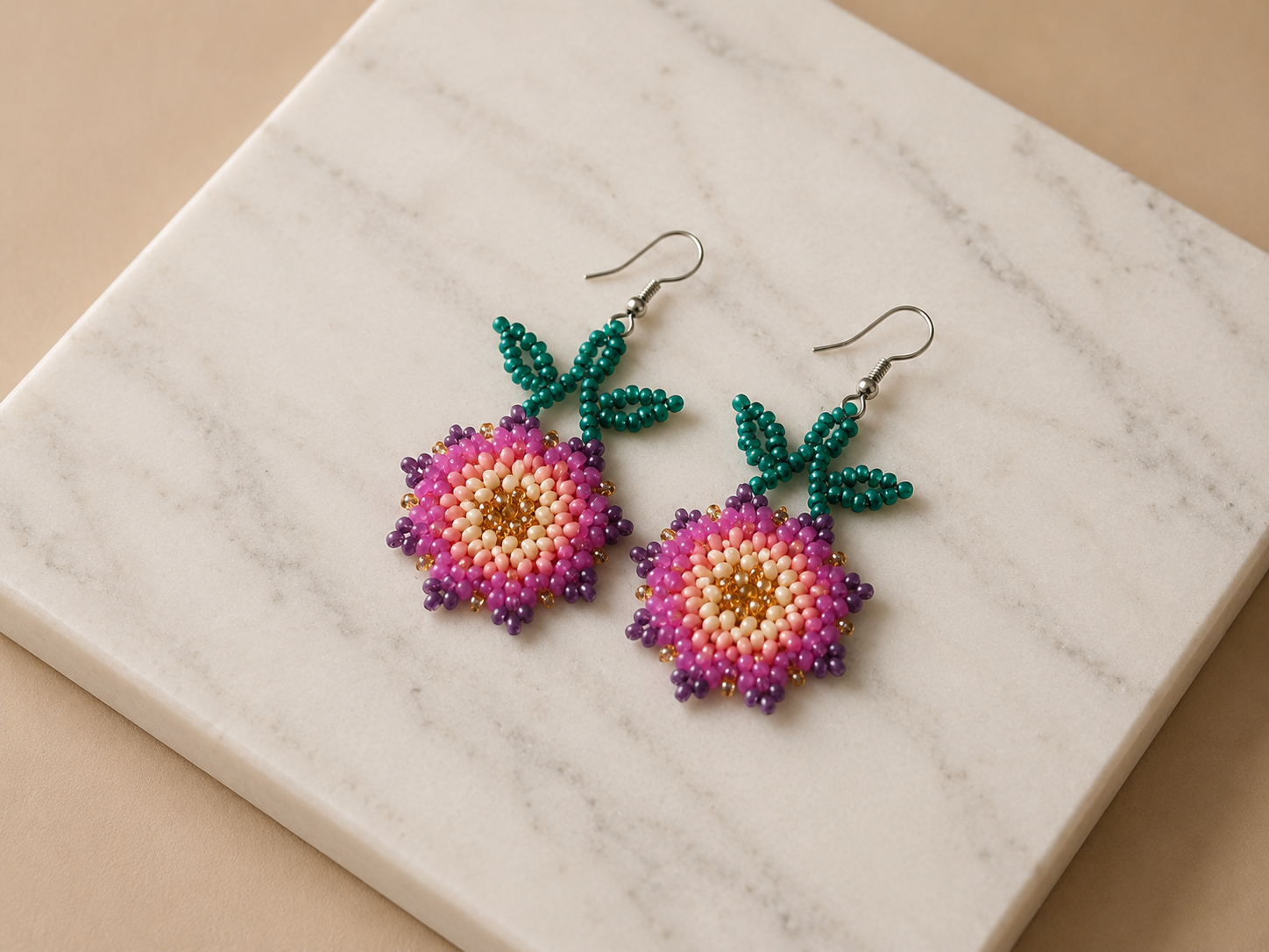 Sunflower Earrings