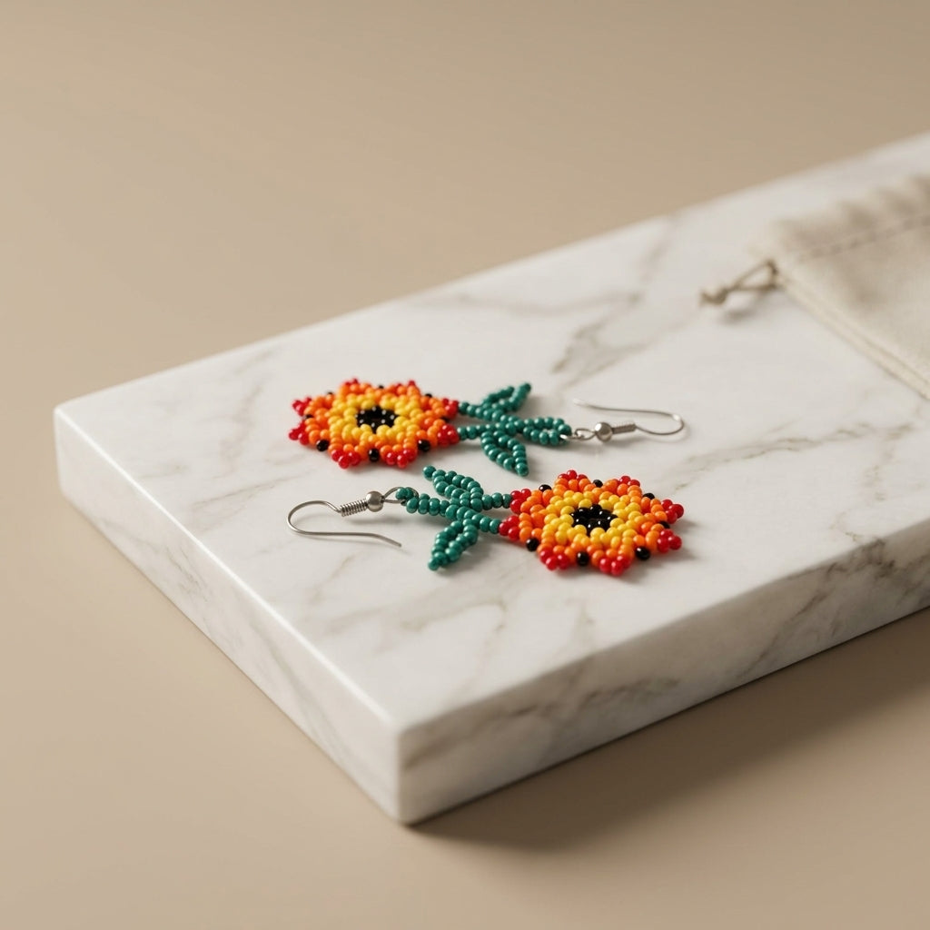 Sunflower Earrings