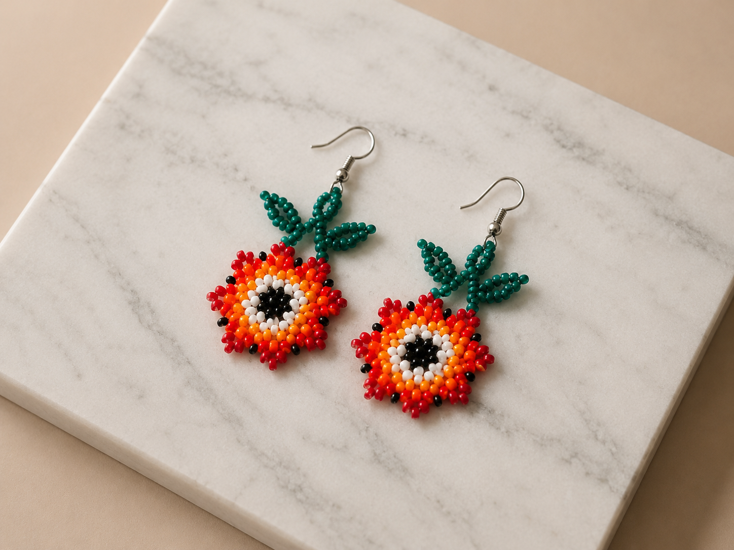Sunflower Earrings