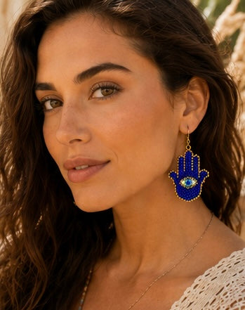 Mystic Hamsa Earrings
