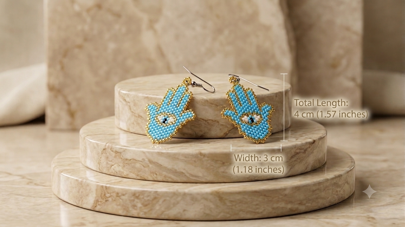 Mystic Hamsa Earrings