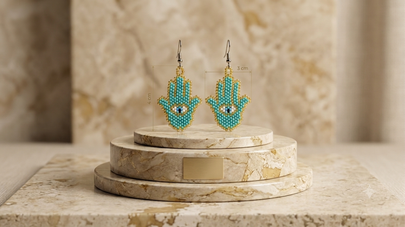 Mystic Hamsa Earrings