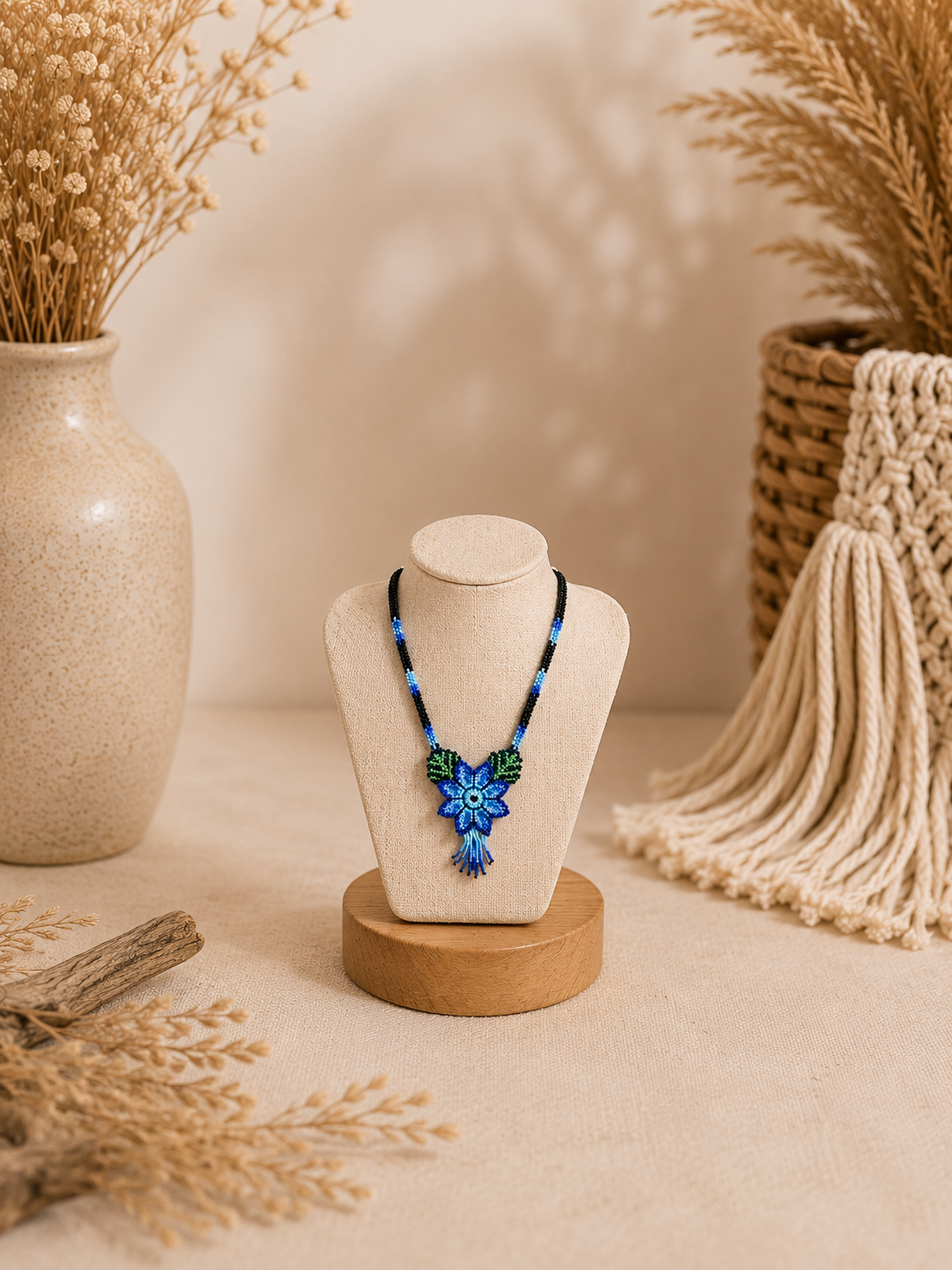 Floral Emblem Necklace
