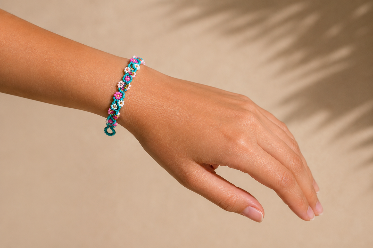Wildflower Charm Bracelet